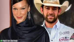 Adan Banuelos and Bella Hadid together at a Texas ranch, showcasing cowboy lifestyle and romance