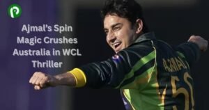 Ajmal’s Spin Magic Crushes Australia in WCL Thriller