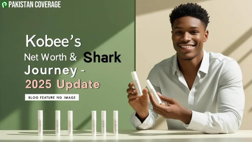 Kobee’s Lip Balm founder Kobe Harris with eco-conscious product line