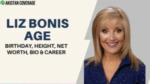 Liz Bonis reporting live on WKRC-TV set in 2025