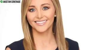 Taylor Riggs smiling on set of Fox Business Network’s The Big Money Show, known for her expertise in financial journalism.