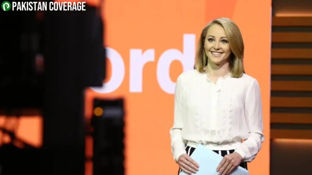 Taylor Riggs in her early journalism career, with a strong academic background from NYU and Johns Hopkins leading to her role at Bloomberg.