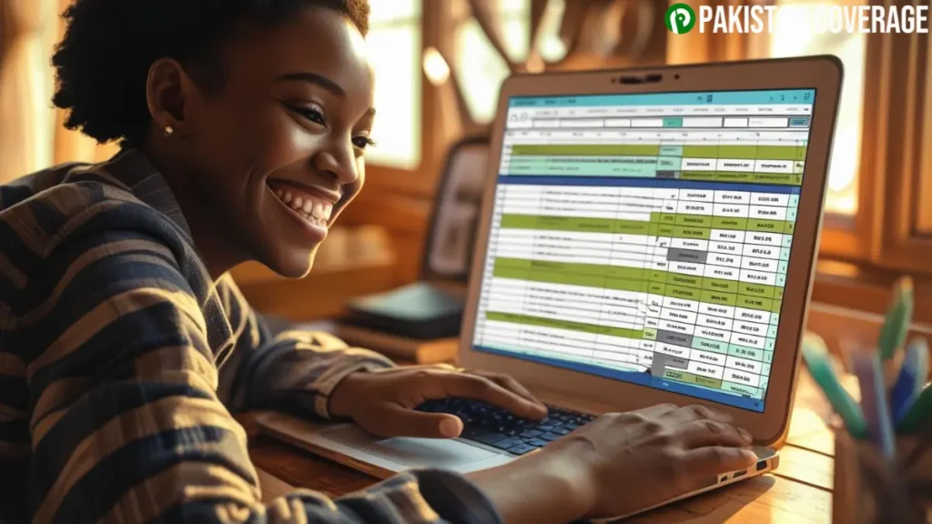 Parent checking giveaways on Look What Mom Found on a laptop, using tips to increase chances of winning.









