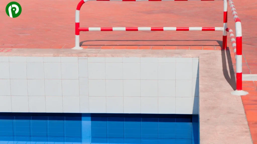 A clear swimming pool representing two-thirds of an Olympic-size length