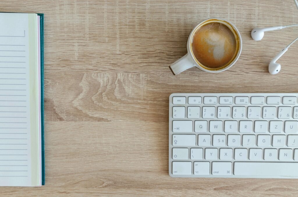 Clean, minimalist workspace showing Wutawhelp’s practical home management strategies