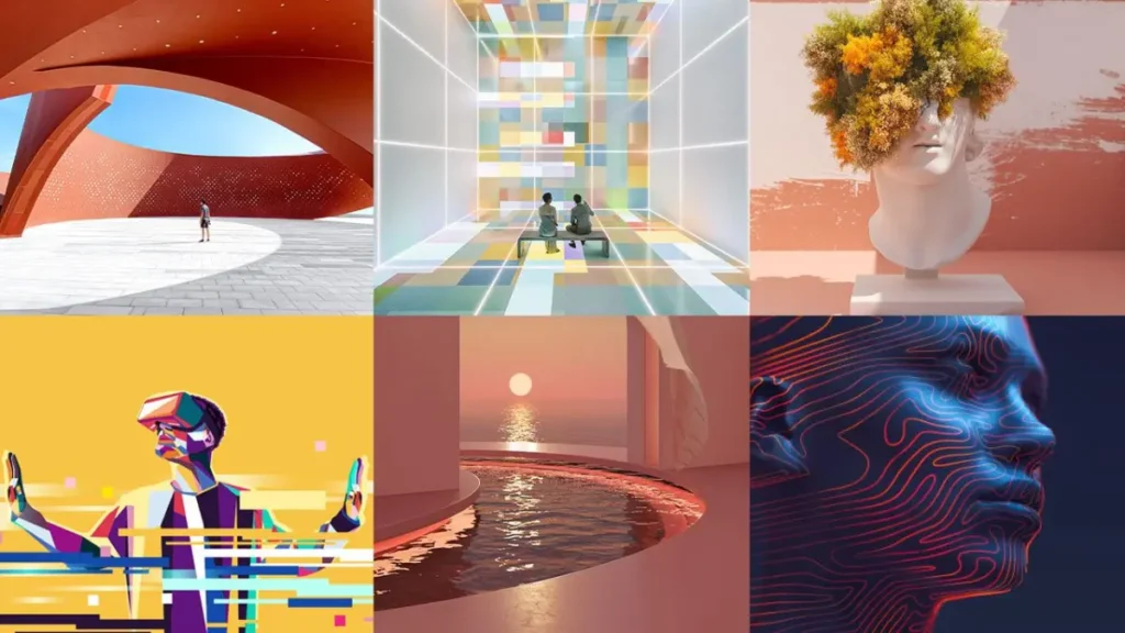 Colorful abstract digital shapes representing creative freedom, fluid thinking, and the evolving meaning of Uncuymaza.