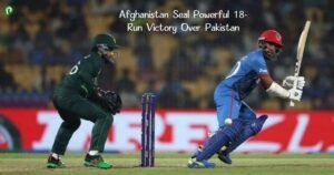Afghanistan Seal Powerful 18-Run Victory Over Pakistan