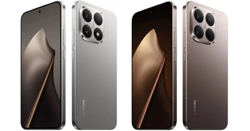 Xiaomi 15T and 15T Pro smartphones with sleek design and quad-camera setup