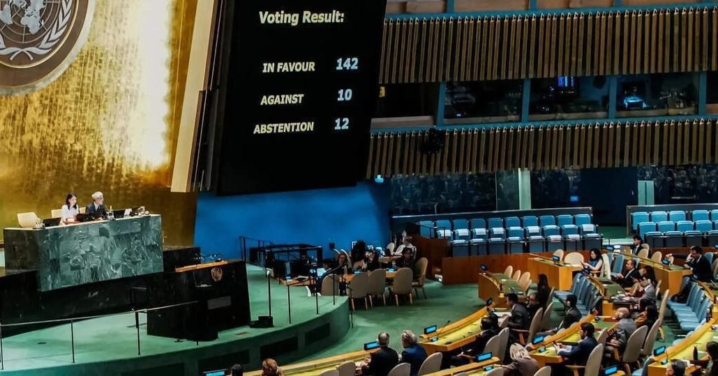 UNGA Endorses Palestinian State 