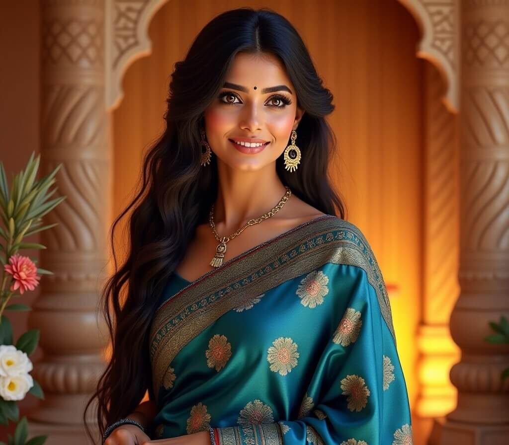 Five Tips Turning Your Saree Selfie into Bollywood Poster Vibes