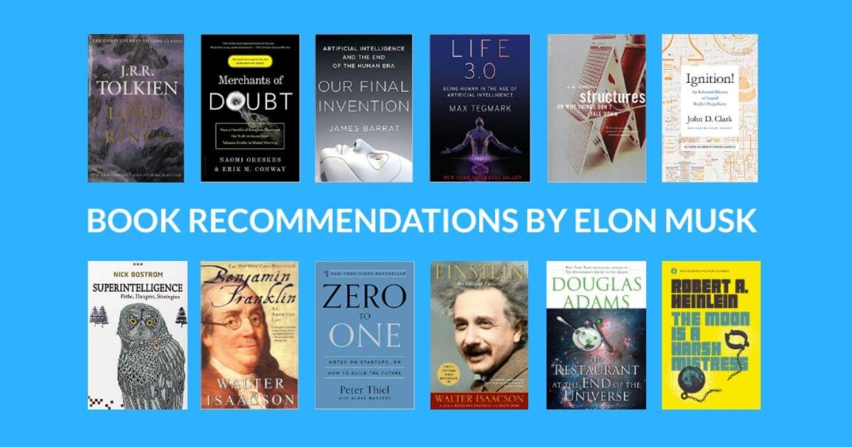 Elon Musk Recommended Books Sparking Innovation, AI Insights, Sci-Fi