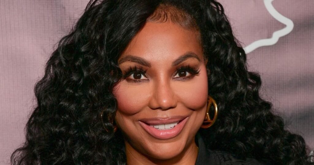 Tamar Braxton on a reality TV show set