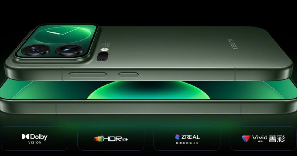 Xiaomi 17 Pro Max front display with punch-hole camera