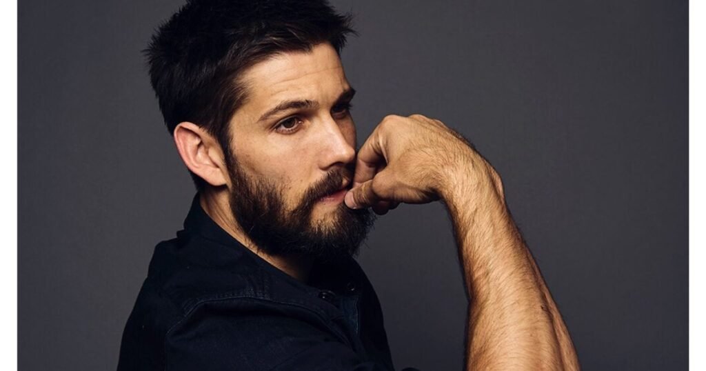 Casey Deidrick looking thoughtful in portrait style