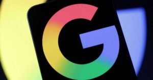 Google logo representing partnership in powering the LA28 Olympic and Paralympic Games with AI and cloud technologies.