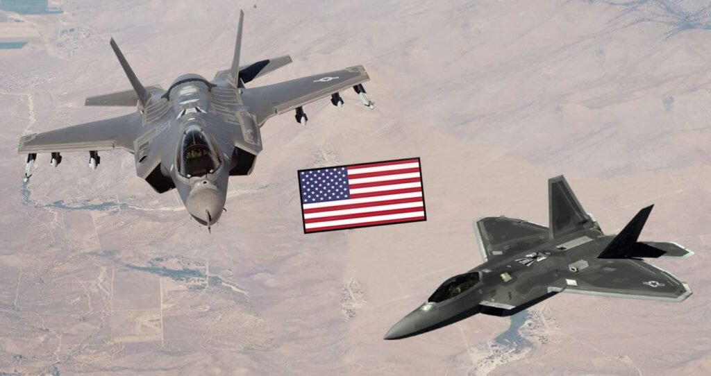 F-22 Raptor and F-35 Lightning II